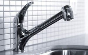 new chrome kitchen faucet