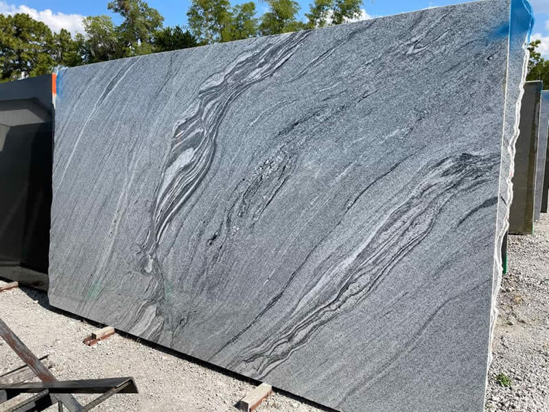 granite slab ready to be cut