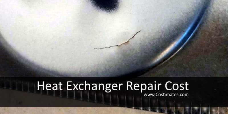 cracked heat exchanger repair cost