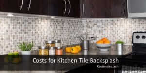 new kitchen tile backsplash cost square foot installed
