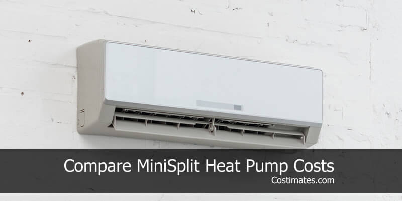 minisplit ductless heat pump costs