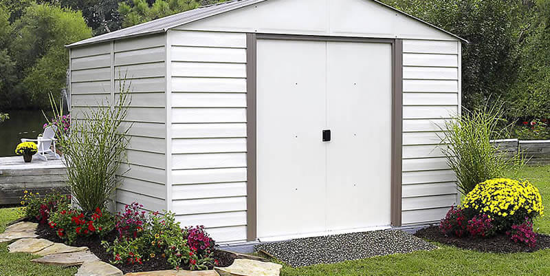 metal storage building shed costs