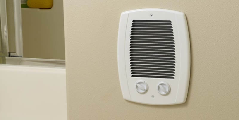 electric wall mounted bathroom heater