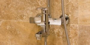 new shower valve installed