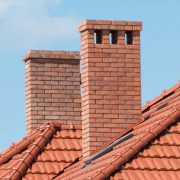 clay roof chimney tile replacement